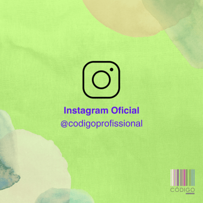 👋Este é o nosso perfil oficial no Instagram :)